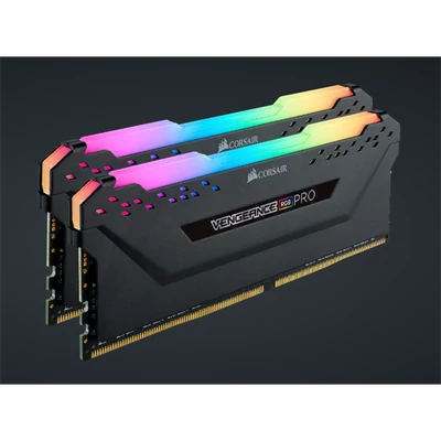 CORSAIR Memória VENGEANCE RGB PRO DDR4 32GB 3200MHz C16 (Kit of 2), fekete
