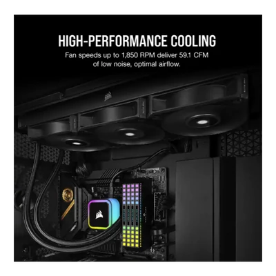 CORSAIR Rendszerhűtő Ventilátor, AF120 ELITE, 12cm, fekete