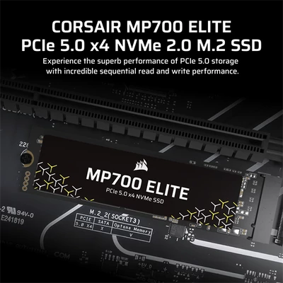 CORSAIR SSD MP700 ELITE M.2 2280 PCIe 5.0 x4 2000GB NVMe