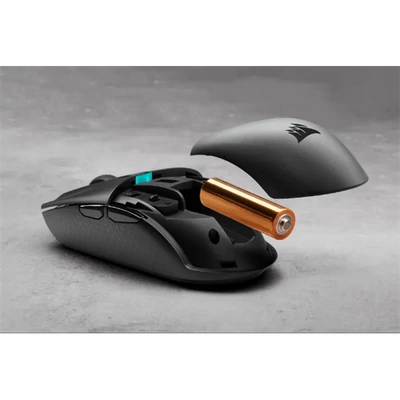 CORSAIR Vezeték Nélküli Egér Gaming, KATAR PRO, 6 programozható gomb, RGB, 10000dpi, fekete