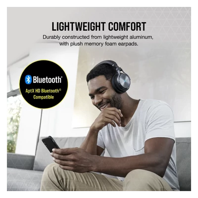 CORSAIR Vezetékes/Vezeték Nélküli Headset, VIRTUOSO RGB WIRELESS XT, Dolby Atmos, fekete