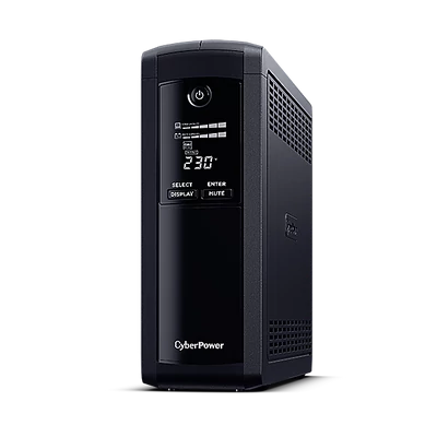 CYBERPOWER UPS VP1600ELCD 5x Schuko 1600VA 960W 230V szünetmentes tápegység + USB LINE-INTERACTIVE