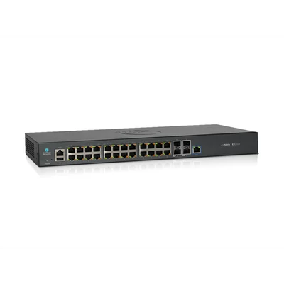 CAMBIUM Networks Switch, cnMatrix EX2028-P, 24x1000Mbps (POE+) + 4x10000Mbps SFP+, Menedzselhető, Rackes