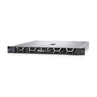 DELL EMC PowerEdge R350 rack szerver (4x3.5"), 4C E-2334 3.4GHz, 1x16GB, 1x2TB 7.2k NSAS; H355, iD9 Ex., (1+1).