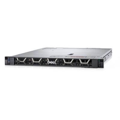 DELL EMC PowerEdge R450 rack szerver (8x2.5"), 1x8C S4309Y 2.8GHz, 1x32GB, 1x2.4TB 10k SAS; H755, iD9 En., (1+1).