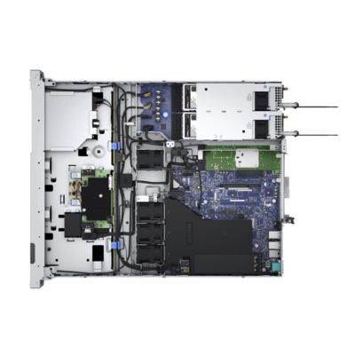 DELL ISG szerver - PE R350 rack (4x3.5"), 6C E-2336 2.9GHz, 1x16GB, 1x480GB RI SSD; H355, iD9 Ex., (1+1).