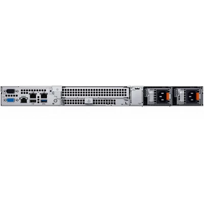 DELL ISG szerver - PE R360 rack (8x2.5"), 4C E-2434 3.4GHz, 1x16GB, 1x600GB 10k SAS; H355, iD9 Ba., 1x700W.