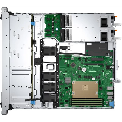DELL ISG szerver - PE R360 rack (8x2.5"), 4C E-2434 3.4GHz, 1x16GB, 1x600GB 10k SAS; H355, iD9 Ba., 1x700W.