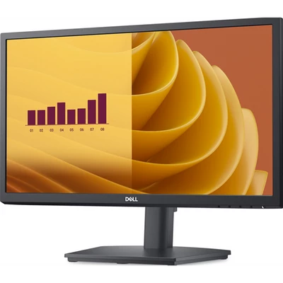DELL LCD Monitor 21,4" E2225HS FHD 1920×1080, VA 75Hz 16:9  3000:1, 250cd, 5ms, HDMI, DP, VGA, fekete