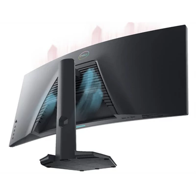 DELL LCD Monitor 34" S3422DWG, 3440x1440, 21:9, 3000:1, 400cd, 2ms, HDMI, Display Port, USB, fekete