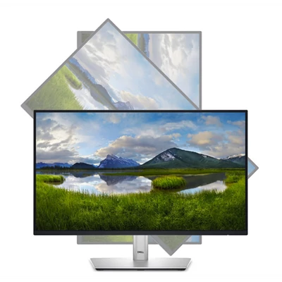 DELL Pro 22 Plus Monitor 21.5" P2225H 1920x1080, 16:9, 1500:1, 250cd, 8ms, DP, HDMI, VGA, USB-C, Ezüst