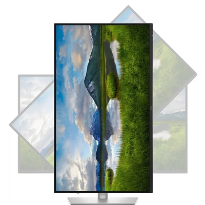 DELL Pro 27 Plus Monitor 27" P2725DE WQHD 2560x1440, IPS, 100Hz, 1500:1, 350cd, 8ms, HDMI, DP, USB-C, RJ45, fekete