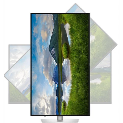 DELL Pro 32 Plus Monitor 31.5" P3225QE 4K UHD 100Hz 16:9 IPS 1500:1 350cd, 8ms, HDMI, DisplayPort, USB-C, RJ45, fekete