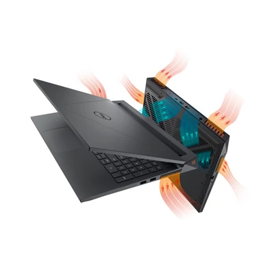 Dell G15 5530 15.6" FHD AG 165Hz, Core i7-13650HX (4.90GHz), 16GB, 512GB SSD, NV RTX 4050 6GB, Win 11, Szürke