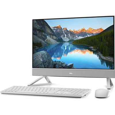 Dell Inspiron AIO DT 5420 23,8" FHD Touch, i7-1355U (5.0GHz), 16GB, 512GB SSD, Intel UHD, Hun kb+mouse, Win11, Fehér