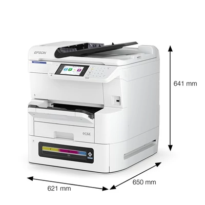 EPSON Tintasugaras nyomtató - WorkForce Pro EM-C8100RDWF (A3, MFP, 4800x1200 DPI, 35 lap/perc, duplex, ADF, USB/Wifi)
