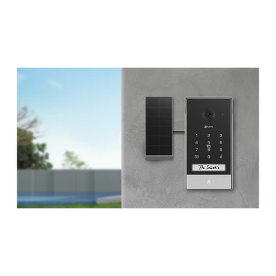 EZVIZ  EP7 Smart Home video kaputelefon, vezeték nélküli, napelem, 2K, 7 hüvelyk kijelző, távoli nyitás, 512GB