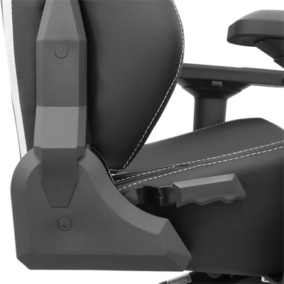 ESHARK TOKUGAWA gamer szék, fekete-fehér