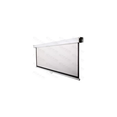 FUNSCREEN 118" (16:9) manuális fali vetítővászon (Méret: 195 x 270 cm, Látható méret:148x262 cm)