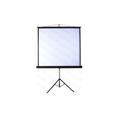 FUNSCREEN 100" (4:3) manuális tripod vetítővászon (hordozható, Méret: 200x150 cm)