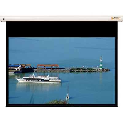 FUNSCREEN 123" (16:10) Premium Plus motoros vetítővászon (Méret: 275x171, Látható méret: 265x166 cm)
