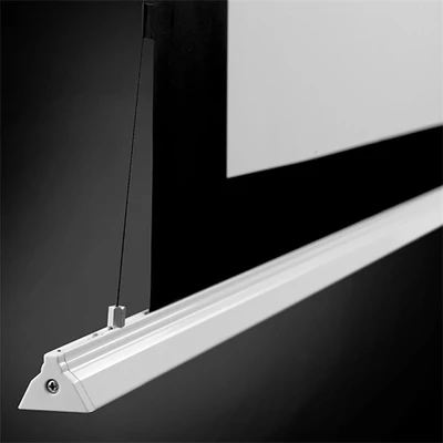FUNSCREEN 106" (16:10) PREMIUM PLUS motoros Vetítővászon (álmennyezeti,oldalfeszített,Méret:260x156 Lát.méret:234x146cm)