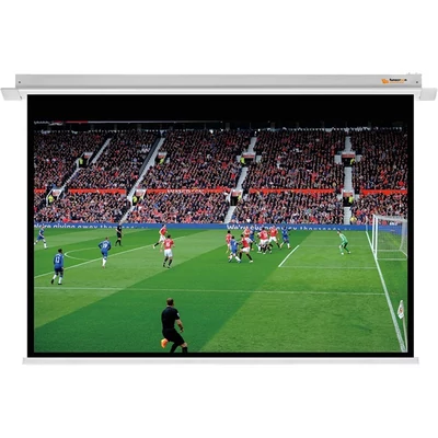 FUNSCREEN 79" (16:10) Premium Plus motoros vetítővászon (álmennyezeti, Méret: 180x111 cm, Látható méret: 170x106 cm)