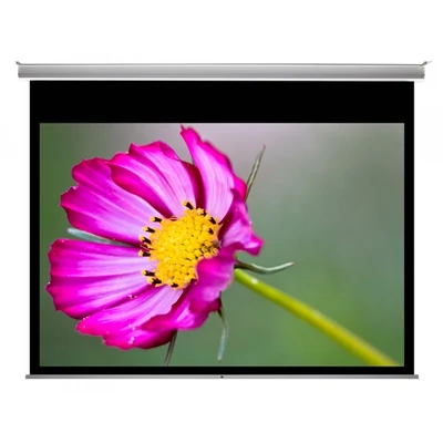 FUNSCREEN 108" (16:9) Premium motoros álmenyezeti vetítővászon (Méret: 240x135 cm, Látható méret:230x129 cm)