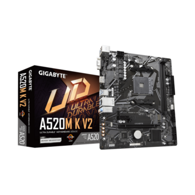 GIGABYTE Alaplap AM4 A520M K V2 AMD A520, mATX