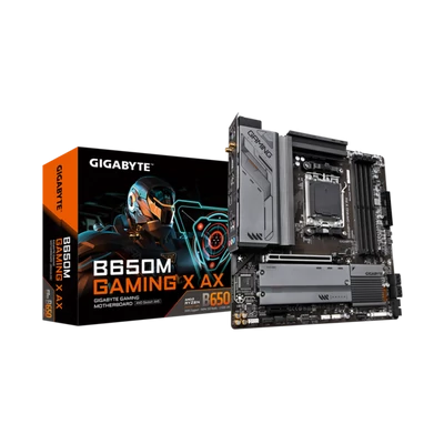 GIGABYTE Alaplap AM5 B650M GAMING X AX AMD B650, mATX
