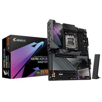 GIGABYTE Alaplap AM5 X870E AORUS MASTER AMD X870, ATX