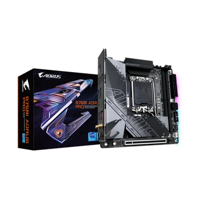 GIGABYTE Alaplap S1700 B760I AORUS PRO INTEL B760, mini-ITX