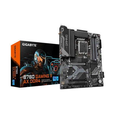 GIGABYTE Alaplap S1700 B760 GAMING X AX DDR4 INTEL B760, ATX