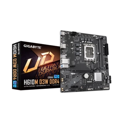 GIGABYTE Alaplap S1700 H610M D3W DDR4 INTEL H610, mATX