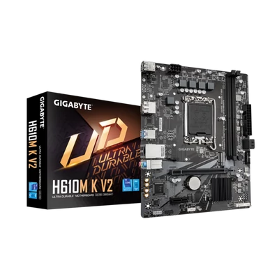 GIGABYTE Alaplap S1700 H610M K V2 INTEL H610, mATX