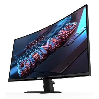 GIGABYTE Ívelt VA LED Monitor 27" GS27QCA 2560x1440, 2xHDMI/Displayport