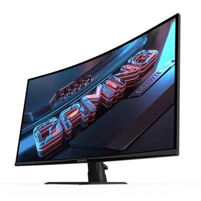 GIGABYTE Ívelt VA LED Monitor 31.5" GS32QC 2560x1440 2xHDMI/Displayport