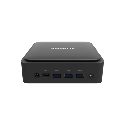 GIGABYTE PC BRIX, Intel Core i3 1220P 4.4GHz, 2xHDMI, MiniDisplayport, Thunderbolt, LAN, WIFI, BT, 2.5" HDD hely, 6xUSB