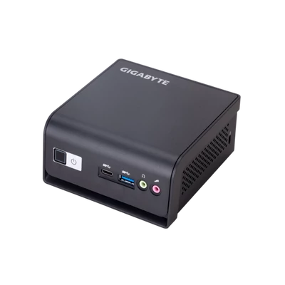 GIGABYTE PC BRIX, Intel Celeron N5105 2.9 GHz, HDMI, MiniDisplayport, LAN, WIFI, Bluetooth, 2.5" HDD hely, 4xUSB 3.0