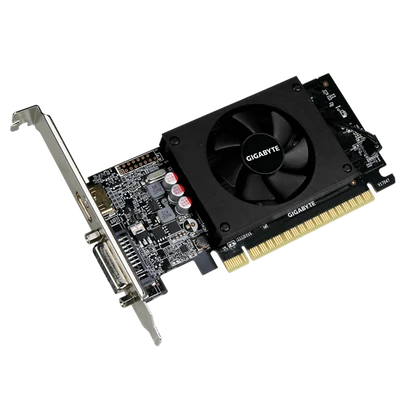 GIGABYTE Videokártya PCI-Ex16x nVIDIA GT 710 2GB DDR5