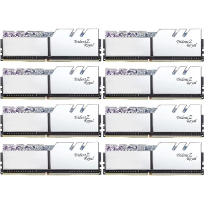 G.SKILL Memória DDR4 128GB 3600Mhz CL14 DIMM, 1.45V, Trident Z Royal (Kit of 8)