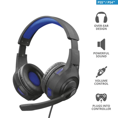 TRUST Gaming fejhallgató 23250 (GXT 307B Ravu Gaming Headset for PS4/ PS5)