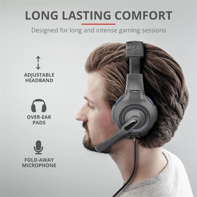TRUST Gaming fejhallgató 23250 (GXT 307B Ravu Gaming Headset for PS4/ PS5)