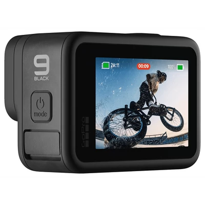 GOPRO Hero 9 Black (5K+20MP, HyperSmooth 3.0, vízálló, levehető lencse)