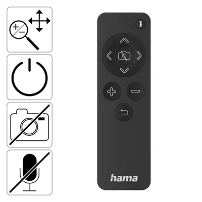 HAMA 139993, FULL HD WEBCAM "C-800 PRO", QHD(2560 x 1440), AF,+TÁV.IR.