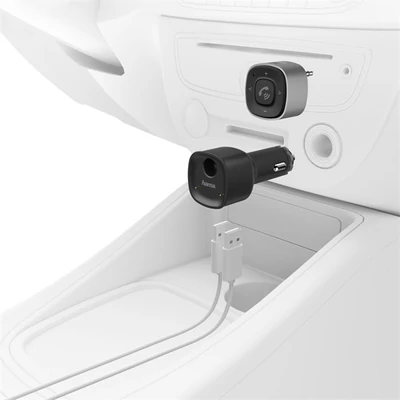 HAMA 14159, BLUETOOTH AUDIO VEVŐ AUTÓBA, 3,5MM JACK + 2XUSB PORT