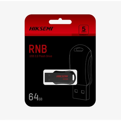 HIKSEMI Pendrive 64GB M200R "RNB" USB 2.0, Fekete (HIKVISION)