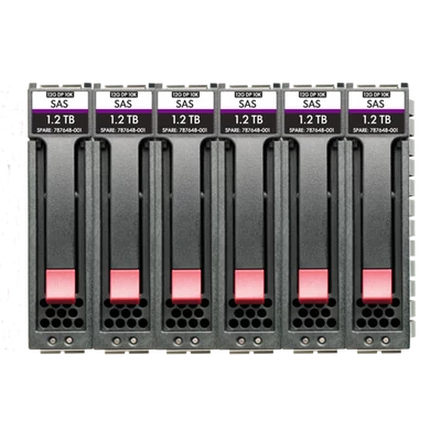 HPE MSA 14.4TB SAS 10K SFF 6pk HDD Bundle