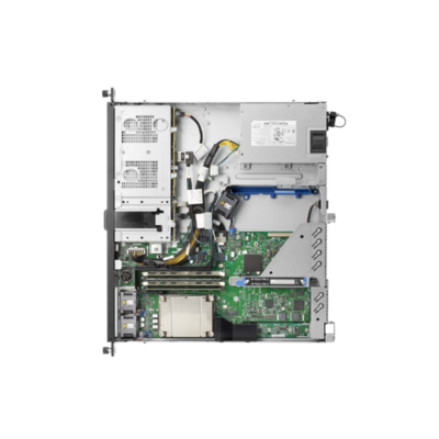 HPE rack szerver ProLiant DL20 Gen10, 6C E-2236 3.40GHz, 16GB, NoHDD 4SFF, S100i, 500W