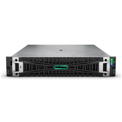 HPE rack szerver ProLiant DL345 Gen11, EPYC 8C 9015 3.60GHz, 2x32GB, 2x960GB SSD, 8LFF, MR416i-p, 2x1000W